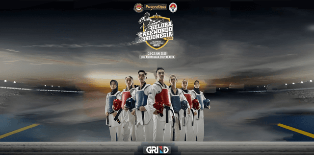 EVENT SELANJUTNYA: Gelora Taekwondo Indonesia 2025 Kejuaraan Grade B Nasional