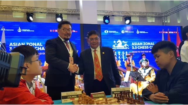 GM Utut Adianto Membuka Kejuaraan Catur Zona 3.3 Asia, Jalan Menuju Piala Dunia Catur Dimulai