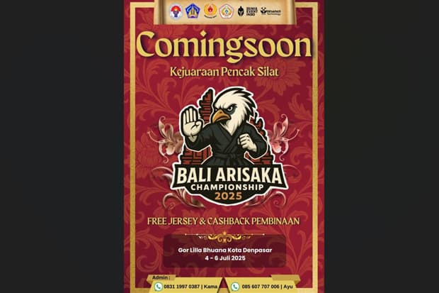 EVENT SELANJUTNYA: Kejuaraan Pencak Silat Bali Arisaka Championship 2025