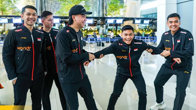 Piala Sudirman 2025: Usai Kalahkan Inggris, Tim Merah-Putih Fokus Penuh, Inilah Line Up Hadapi India